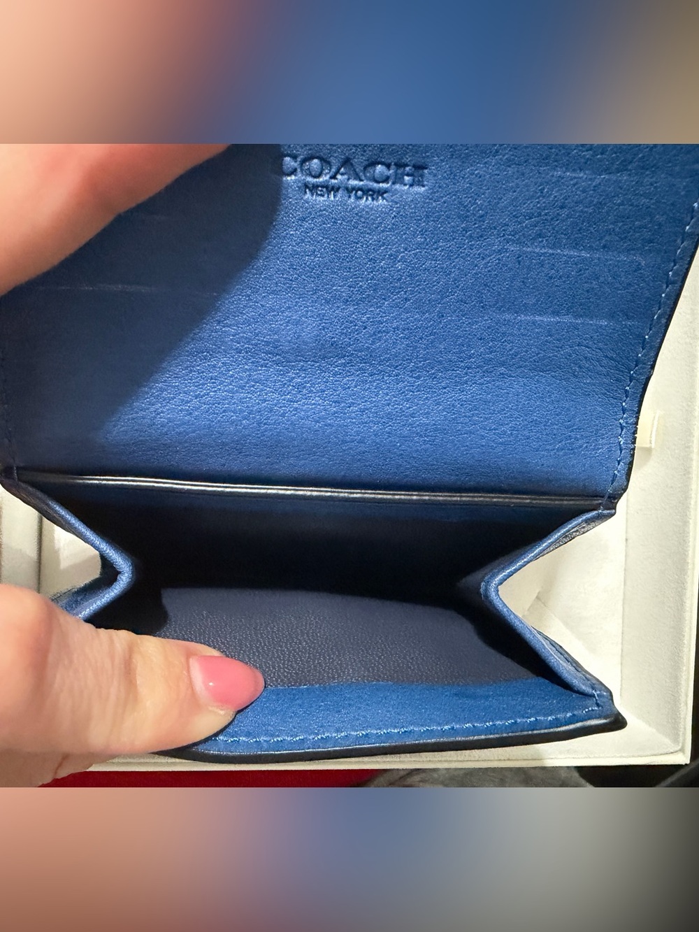 Vintage Coach Mini Wallet - Picture 4 of 6
